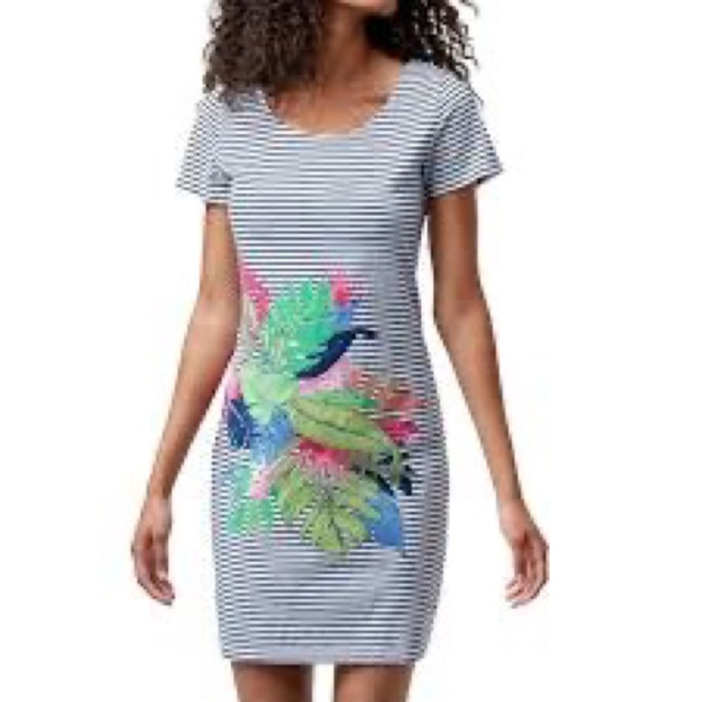 Tommy Bahama Sunset Shadow Dress Size M
